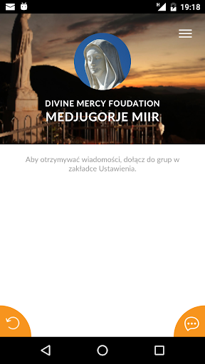 Android application Medjugorje Mir screenshort