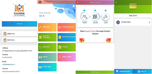 Android application Radian screenshort