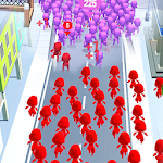 Cover Image of Download Crowd Run - City Of Wars 0.10 APK