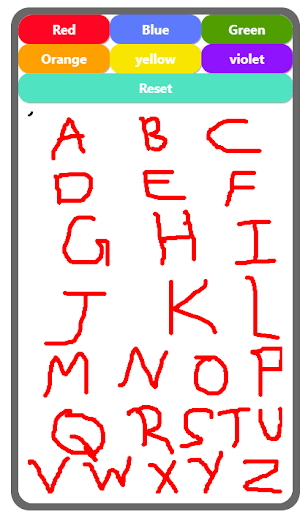 Android application Doodling Board screenshort