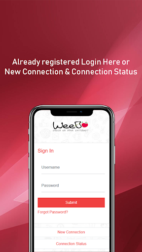 Weebo Networks Pvt. Ltd. Screen 2