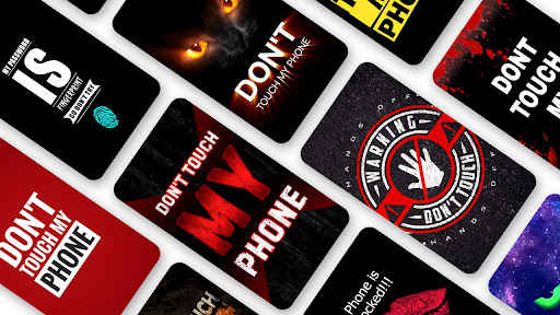 Android application Don't Touch My Phone Wallpaper screenshort