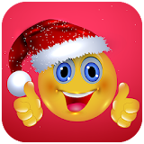 Santa Hat and Christmas Emoticons icon