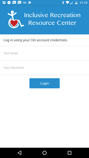 Android application IRRC CIA App screenshort