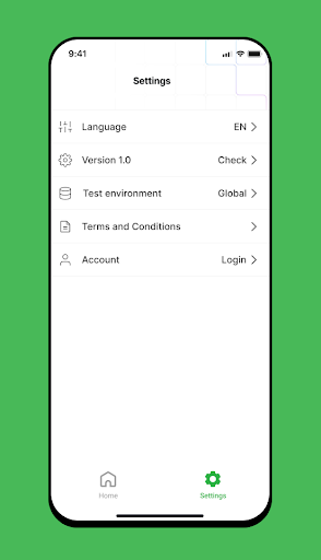 App screenshot