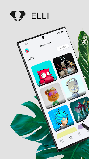 Android application Elli - Sui Wallet screenshort
