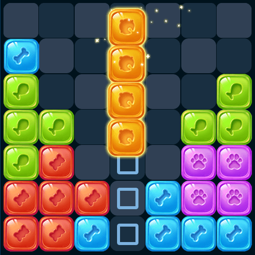 Block Puzzle Character  Icon