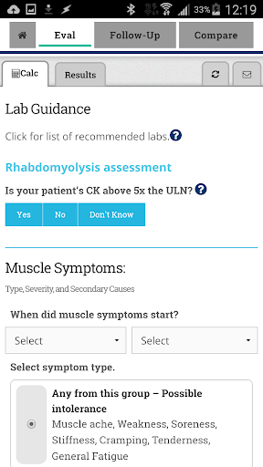 Statin Intolerance Screen 3