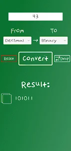 Binary To Decimal Converter