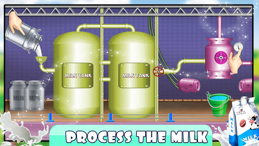 Android application Cow Dairy Farm Milk Factory screenshort