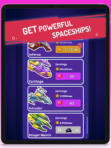 Merge Spaceships - Best Idle Space Tycoon 1.0.6 screenshots 14