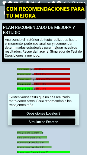 Test Oposiciones Administrativ Screen 3