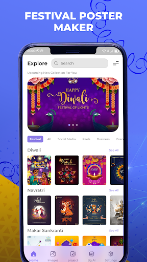 BrandBoost - Poster Maker Screen 2