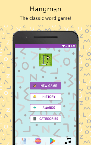Android application Hangman: Smart TVs, Phones screenshort