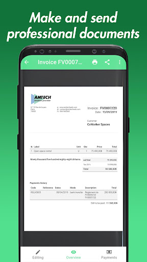 Free Invoicing | pilot1 Screen 3