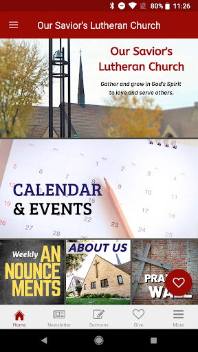 Our Saviors Lutheran - Neenah Screen 2