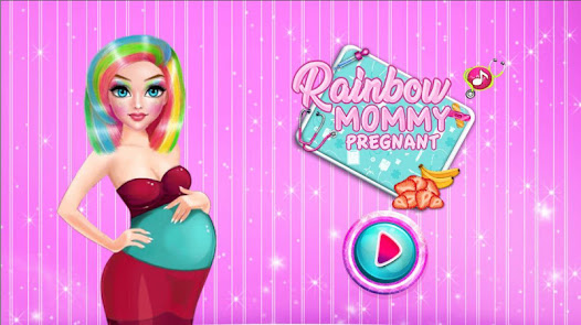 Rainbow Pregnant Mommy screenshots 1