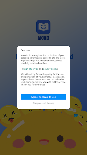 Android application Humeur screenshort