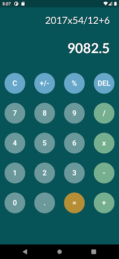 Calculator Screen 2