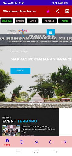 Wisatawan Humbahas Screen 3