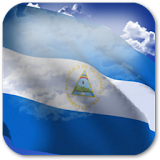 3D Nicaragua Flag icon