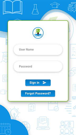 Android application EduSys - ERP for Institutions. screenshort