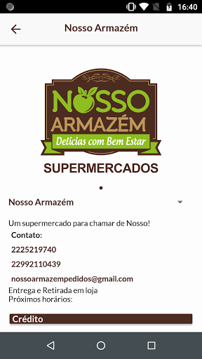 Nosso Armazém Screen 2