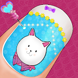 Kitty  Nail  Art  Fashion  - Manicure  Game icon