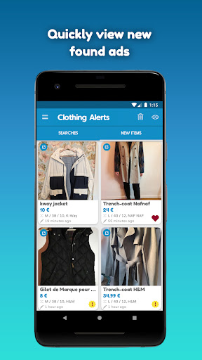Clothing Alerts Screen 2