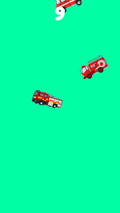 Falling fire trucks