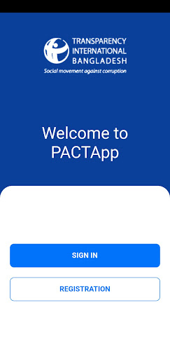 Android application PACTApp screenshort