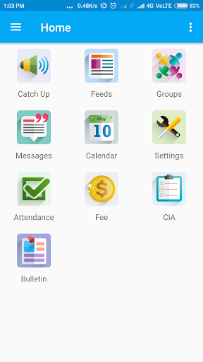 Android application Shiv Nadar School screenshort