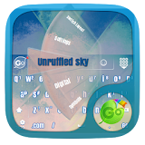 Unruffled sky GO Keyboard icon