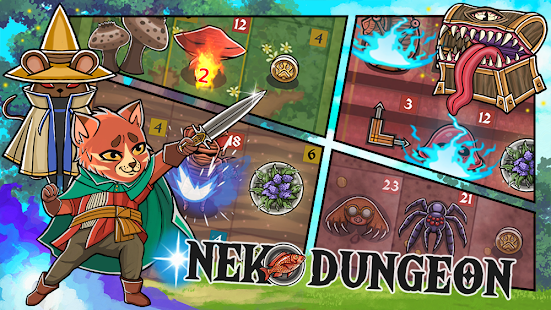 Neko Dungeon Puzzle RPG v2.0 Mod (Free Shopping) Apk