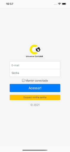Android application Universe Contábil screenshort