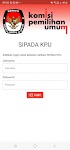 screenshot of SIPADA KPU