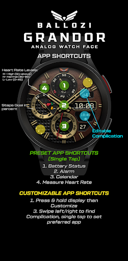 Ballozi GRANDOR Classic Analog Screen 3