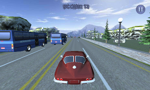 Sports Car Traffic Racing 3D Screenshot
