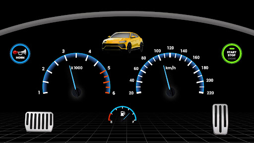 Android application Car Simulator - Engine Sound screenshort