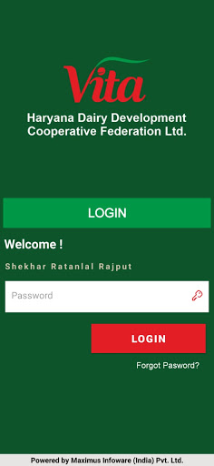 Android application Vita PayRakam screenshort