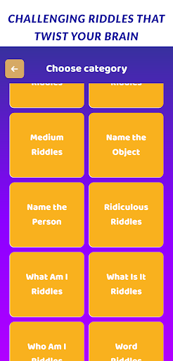 Screenshot of Tricky Riddles with Answers