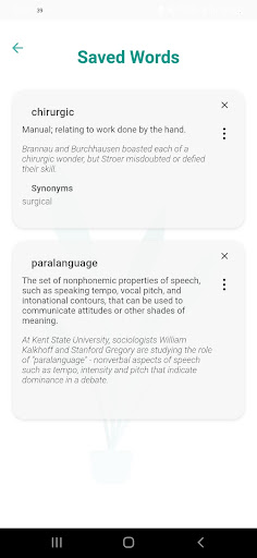 Vocab App by CATKing Screen 3