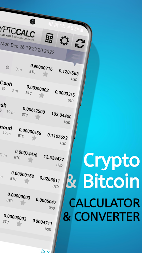 Bitcoin and Crypto Calculator