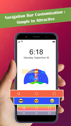 Android application Navigation Bar: Back, Home, Re screenshort