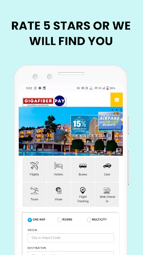 GigaFiber Pay Screen 2