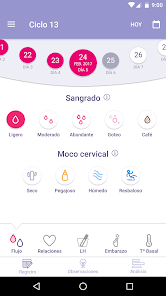 Captura de Pantalla 2 FEMM calendario menstrual y de android