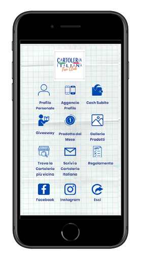 Android application Cartoleria Italiana screenshort
