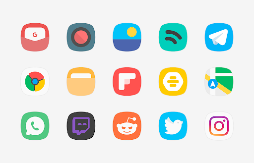 Screenshot of Vanilla - Icon Pack