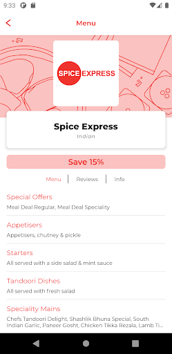 Spice Express BS5 Screen 2