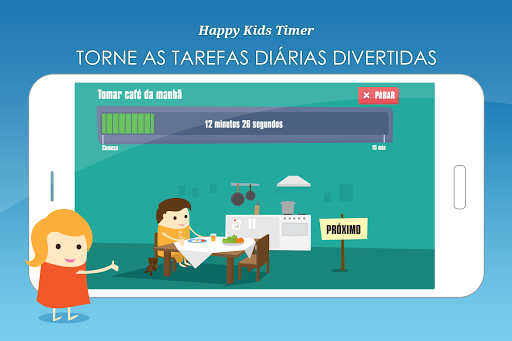Visualização do aplicativo